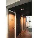 SLV Plafondinbouwarmatuur NUMINOS DL XL draaibaar, roteerbaar IP20, zwart, wit