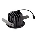 LED Ceiling recessed luminaire NUMINOS DL S, 2700K, IP20, 20°, 670lm, UGR 18, black/black