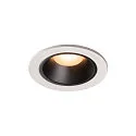 Plafondinbouwarmatuur NUMINOS DL S IP20, zwart, wit