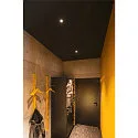 SLV Plafondinbouwarmatuur NUMINOS DL S - 40° stijf, voor BAP, constante stroom, schakelbaar, set terug IP20 / IP44, zwart 