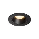 LED Ceiling recessed luminaire NUMINOS DL S, 3000K, IP20, 55°, 690lm, UGR 20, black/black