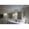 SLV Plafondinbouwarmatuur NUMINOS DL S - 20° stijf, voor BAP, constante stroom, schakelbaar, set terug IP20 / IP44, wit 