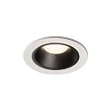 LED Ceiling recessed luminaire NUMINOS DL S, 4000K, IP20, 20°, 730lm, UGR 18, white/black