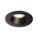 LED Ceiling recessed luminaire NUMINOS DL M, 2700K, IP20, 55°, 1460lm, UGR 21, black/black
