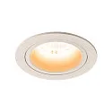 LED Ceiling recessed luminaire NUMINOS DL M, 2700K, IP20, 40°, 1600lm, UGR 19, white/white