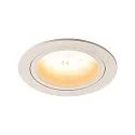 LED Ceiling recessed luminaire NUMINOS DL M, 3000K, IP20, 20°, 1600lm, UGR 20, white/white