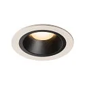 Plafondinbouwarmatuur NUMINOS DL M IP20, zwart, wit