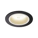 Plafondinbouwarmatuur NUMINOS DL M IP20, zwart, wit