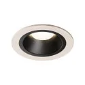 Plafondinbouwarmatuur NUMINOS DL M IP20, zwart, wit