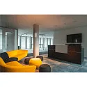SLV Plafondinbouwarmatuur NUMINOS DL L IP20, chroom, zwart