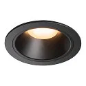 LED Ceiling recessed luminaire NUMINOS DL XL, 2700K, IP20, 55°, 3300lm, UGR 22, black/black