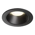 LED Ceiling recessed luminaire NUMINOS DL XL, 4000K, IP20, 20°, 3600lm, UGR 21, black/black