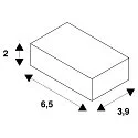 SLV LED besturingsprogramma 6,5-10W, 250mA, wit