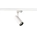 LED 3-Phase luminaire NUMINOS PHASE S, 4000K, 36°, 1100lm, white/black