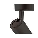 SLV LED Ceiling luminaire NUMINOS SPOT PHASE S, 2700K, 60°, 980lm, black/black