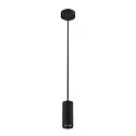 LED Pendant luminaire NUMINOS PD PHASE S, 2700K, 36°, 985lm, black/black