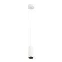 Pendelarmatuur NUMINOS PD PHASE S IP20, zwart, wit