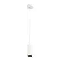 Pendelarmatuur NUMINOS PD PHASE S IP20, zwart, wit