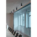 LED 3-Phase luminaire NUMINOS PHASE M, 2700K, 24°, 1925lm, black/black