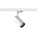 LED 3-Phase luminaire NUMINOS PHASE M, 2700K, 24°, 1925lm, white/black