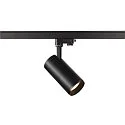 LED 3-Phase luminaire NUMINOS PHASE M, 4000K, 24°, 2125lm, black/black