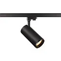 LED 3-Phase luminaire NUMINOS PHASE L, 2700K, 24°, 2440lm, black/black