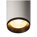 SLV LED 3-Phase luminaire NUMINOS PHASE L, 3000K, 24°, 2430lm, white/black