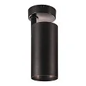 SLV LED Ceiling luminaire NUMINOS SPOT PHASE L, 3000K, 36°, 2340lm, black/black