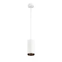 Pendelarmatuur NUMINOS PD PHASE L IP20, zwart, wit