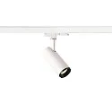 LED 3-Phase luminaire NUMINOS DALI S, 3000K, 36°, 1020lm, white/black