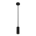 LED Pendant luminaire NUMINOS PD DALI S, 3000K, 24°, 1020lm, black/black