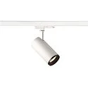 LED 3-Phase luminaire NUMINOS DALI M, 4000K, 24°, 2125lm, white/black