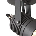Wandarmatuur voor buitenshuis LED SPOT SP IP55, antraciet, transparant