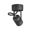 Wandarmatuur voor buitenshuis LED SPOT SP IP55, antraciet, transparant
