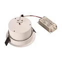 SLV Plafondinbouwarmatuur OCULUS DL MOVE Dim-To-Warm IP20, transparant, wit