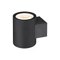 Wandarmatuur OCULUS UP/DOWN cilindrisch IP20, zwart dimbaar