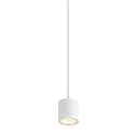 SLV Pendelarmatuur OCCULUS PD SINGLE DTW Dim-To-Warm IP20, transparant, wit dimbaar