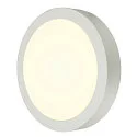 SLV Wand- en plafondarmatuur SENSER 24 CW rond IP20, wit
