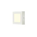 SLV Wand- en plafondarmatuur SENSER 12 CW hoekig IP20, wit