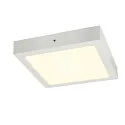 SLV LED Wall / Ceiling luminaire SENSER 24 CW, square, 15W, 1200lm, IP20, white, 4000K