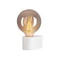 SLV Wall luminaire FITU CUBE WL, E27, IP20, white