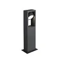 Staande armatuur voor buiten ESKINA FRAME SINGLE CCT CCT Switch, instelbaar IP65, antraciet 