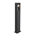 Staande armatuur voor buiten ESKINA FRAME SINGLE CCT 1-vlams, CCT Switch, instelbaar IP65, antraciet 