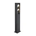 Staande armatuur voor buiten ESKINA FRAME 75 DOUBLE CCT 2-vlams, CCT Switch, instelbaar IP65, antraciet 