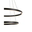 LED Pendant luminaire ONE DOUBLE PD DALI UP/DOWN, CCT switch, 3000/4000K, 1050/1060lm, black