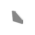 Eindkap GRAZIA 10 EDGE, aluminium