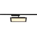 LED 1-phase spot PANEL TRACK, square, 15x30cm, 18W, 3000K, black