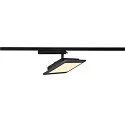 LED 1-phase spot PANEL TRACK, square, 15x30cm, 18W, 3000K, black