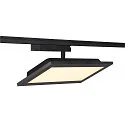 LED 1-phase spot PANEL TRACK, square, 15x30cm, 18W, 3000K, black