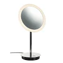 SLV Spiegel met verlichting MAGANDA TL CCT Switch IP44, chroom, transparant